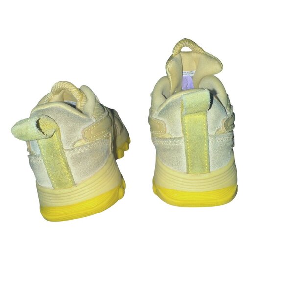 Reebok Cardi B X Classic Leather V2 Toddler Weathered Yellow 2022 Size 10 - Picture 5 of 8